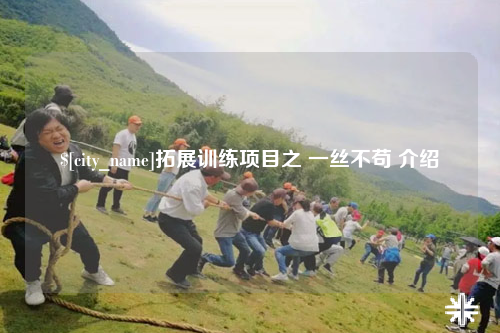 滨州拓展训练项目之 一丝不苟 介绍